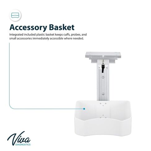 VivaDiagnostics Wall Mount Vital Signs Monitor Bracket (Monitor NOT Included) in Kuwait