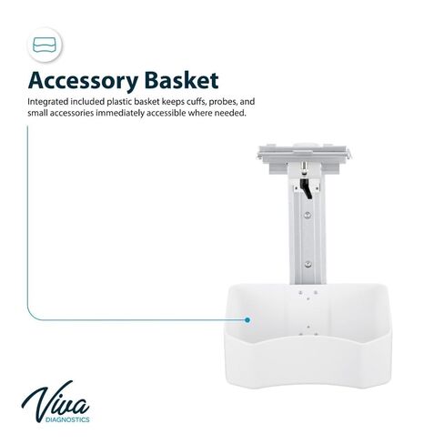 VivaDiagnostics Wall Mount Vital Signs Monitor Bracket (Monitor NOT Included) in Kuwait