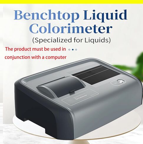 مقياس الطيف الضوئي السائل عالي الدقة مع نطاق 0 ~ 200% 0.0001 دقة واجهة USB 30 مؤشر لون الطول الموجي 360-780 نانومتر لتحليل لون السائل للمنتجات الكيميائية in Kuwait