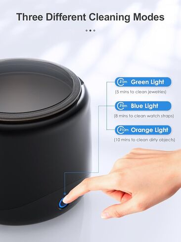 منظف ​​المثبات بالموجات فوق الصوتية، آلة تنظيف المثبت 45 كيلو هرتز لأطقم الأسنان، واقيات الفم، والمصففات، والأقواس، ورؤوس فرشاة الأسنان والمجوهرات، وكبسولة تنظيف الأسنان 230 مل مع 3 أوضاع ومؤقت رقمي in Kuwait