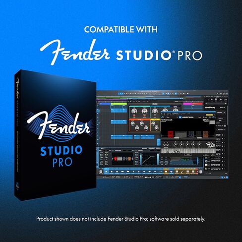 Fender AudioBox GO USB Audio Interface, for Guitarist, Vocalist, or Producer. Includes easy to use software, Fender Studio app, Amp and FX pack to create Studio Quality recordings. PC/Mac in Saudi Arabia