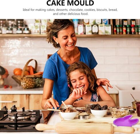 1pc Tooth Cake Diy Silicone for Creative Baking Versatile for Cakes Pudding and More Heat- for Home Professional Use Random Color Design in Saudi Arabia
