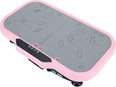 Smart Auto Vibration Plate – 10-Level Silent Shaker Machine for Weight Loss, Toning & Massage | No-Remote Patented Start-Stop, Quiet Motor, 10-Min Auto Workout for Unisex in Saudi Arabia