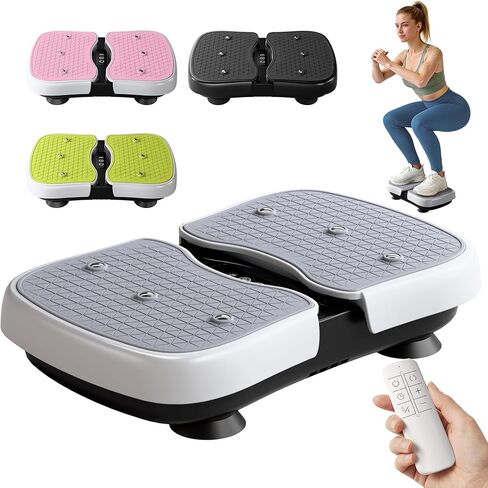 آلة لوحة اهتزاز صغيرة، لوحة اهتزاز لتمرين خصر الساق، مدلك إيقاعي هادئ محمول للساقين والخصر والظهر والرقبة، وتخفيف تصلب العضلات والأرداف in Kuwait