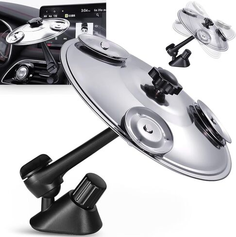NEW VERSION Car Cymbal Drum Air Vent, Mini Cymbal Car Symbol for Cars Easy Install on Dashboards & Vents, Premium Stainless Crash Cymbals Quirky Gift for Road Trips & Music Lovers (2 Pack) in Saudi Arabia