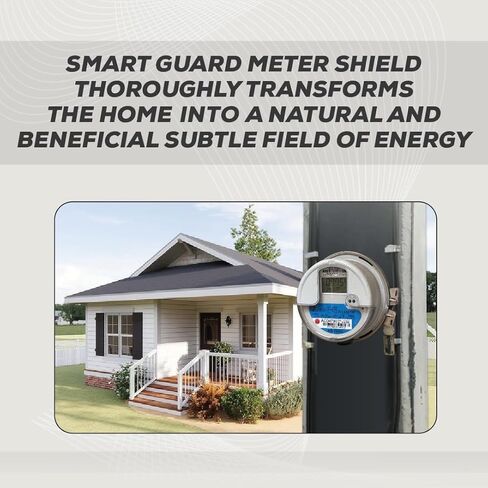 درع حماية ذكي من EMF للعدادات الكهربائية لتحييد نمط حياتك ومواءمته - درع محايد EMF يوضع أسفل العدادات - منسق EMF لتحسين الحياة اليومية in Kuwait