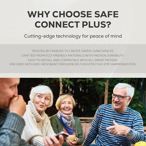 درع حماية ذكي من EMF للعدادات الكهربائية لتحييد نمط حياتك ومواءمته - درع محايد EMF يوضع أسفل العدادات - منسق EMF لتحسين الحياة اليومية in Kuwait