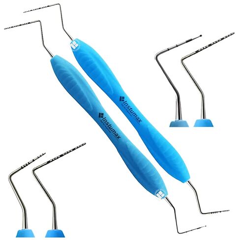 Double-Ended UNC-15/Williams and WHO Ball Ended Perio Probe Explorer with Color-Coated Silicone Handle for Optimal Grip in Saudi Arabia