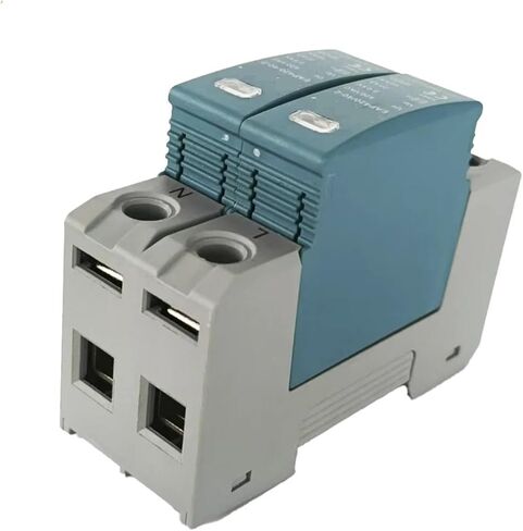 2P Surge Protector 20KA-40KA, AC75V-AC420V House 220V, Arrester T2,Din Rail Installation(AC 275V) in Saudi Arabia
