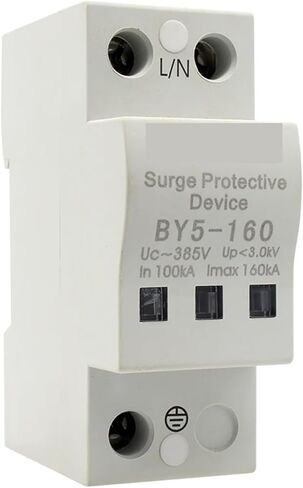 Surge Protector BY5-160 SPD 100KA-160KA Rail Mounting 1P AC385V Fast Response Surge Protector Protection Arrester in Saudi Arabia