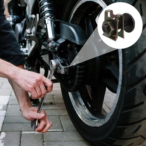 10pcs 6mm Motorcycle Body Screws Self-Tapping Aluminum Alloy Fairing Bolts Black for Front Skid Plate and License Plate Fixing Clips in Kuwait