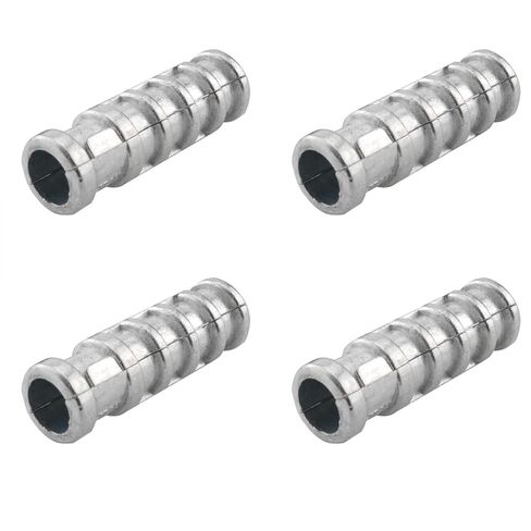 CHENJIN 20PCS 1/4 x 1-1/2 Inches Zinc Alloy Bolt Concrete Anchor Expansion Screw Shield for Medium Sized Projects Shelves Window Frames Piping Systems in Saudi Arabia