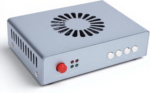 HDMI Synthesizer, 2K HD 144Hz, 2 Input Overlay Into 1 Output, HDMI Combiner, Display Fuser, US Plug in Saudi Arabia