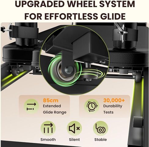 مصلح بيلاتيس قابل للطي - آلة بيلاتيس مصلح مع زنبركات، معدات رياضية بيلاتيس سريعة التجميع للتمرين المنزلي وصالة الألعاب الرياضية، آلة بيلاتيس بعجلات مطورة ولوحة قفز in Kuwait