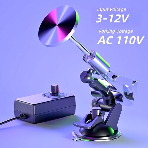 20N Mini Linear Actuator, 3-12V Electric Linear Motion Actuator, 39mm Stroke Reciprocating Linear Actuator, 30-190 Times/min Variable Speed, Adjustable Angles, Suction Base, M6 Thread Rod in Kuwait