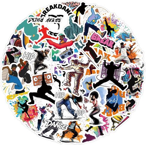 55Pcs Bowling Stickers Including pins, Balls and Other Patterns, Waterproof Vinyl Stickers, Suitable for Decorating Water Bottles, laptops, Helmets(Bowling) in Saudi Arabia