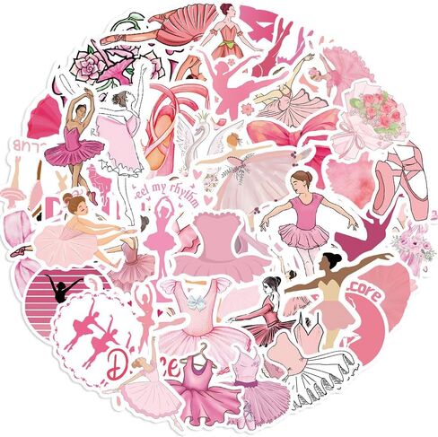 55Pcs Bowling Stickers Including pins, Balls and Other Patterns, Waterproof Vinyl Stickers, Suitable for Decorating Water Bottles, laptops, Helmets(Bowling) in Saudi Arabia
