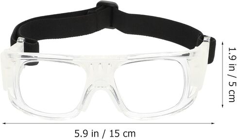Men's Outdoor Sports Safety Goggles Transparent Anti-fog Protective Eyewear for Basketball Football Frame Sports Glasses with Comfortable Fit for Active Use in Saudi Arabia
