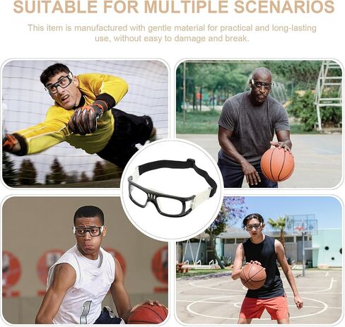 Anti-fog Outdoor Sports Glasses Lightweight Comfortable Protective Eyewear for Basketball Cycling Running with Stable Fit for Men in Saudi Arabia