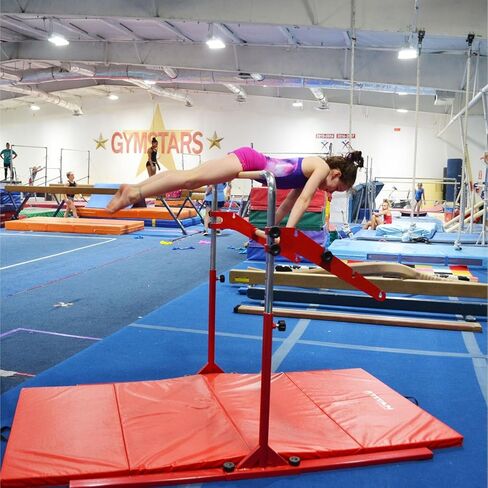 مدرب تيتان فيتنيس كاست يناسب بار كيب عالي التحمل، 4 إعدادات، بار خشبي للجمباز in Kuwait