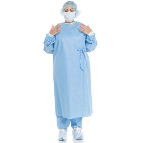 Halyard 90042 Evolution 4 Standard Non-Reinforced Surgical Gown, Book Fold, X-Large (Pack of 34) in Saudi Arabia