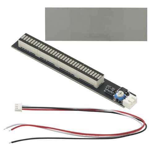 Stereo Music Spectrum LED Light Audio Level Indicator Amplifier VU Meter for Car Player Light Atmosphere Lamps Module in Saudi Arabia
