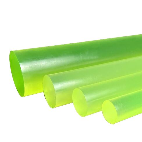Polyurethane Solid Rod, 120mm x 500mm PU Bar, Heavy Duty Urethane Rod for Industrial and Load Applications in Saudi Arabia