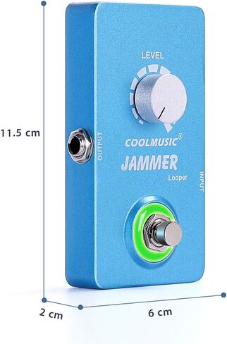 Coolmusic Jammer Looper Effects Pedals 10 Minutes of Looping Unlimited Overdubs in Kuwait