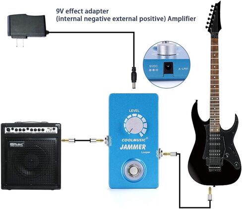 Coolmusic Jammer Looper Effects Pedals 10 Minutes of Looping Unlimited Overdubs in Kuwait