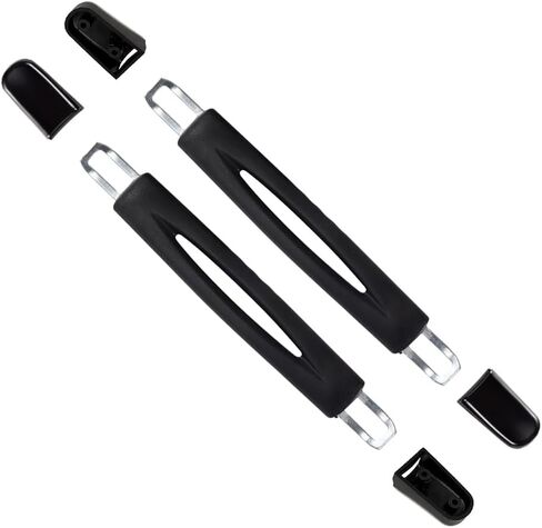 2 Pack Luggage Replacement Handles 8.94" x 0.98" – Suitcase Repair Grip, Universal Pull Handles for Suitcases, Travel Bags, Toolboxes, Black in Saudi Arabia
