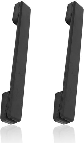 2PCS Luggage Handle, 7.8in Plastic Suitcase Handle Replacement Strap Grip Replacement for Suitcase Case, Black in Saudi Arabia