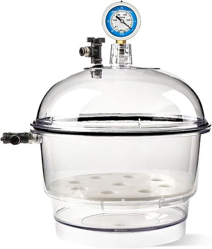 Vacuum Desiccators, Small Transparent Plastic Laboratory Desiccator for Moisture Control and Sample Preservation in Saudi Arabia