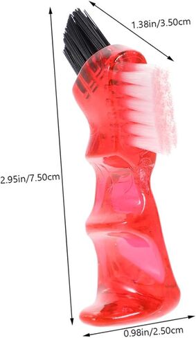 3pcs Professional Denture Daily Use Cleaning Personal Small Brush Bulk Pack Lightweight Mini Multi-Functional Oral Care Denture Brush in Saudi Arabia