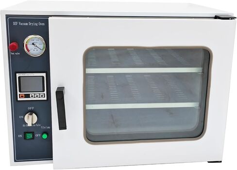 1.9 Cu Ft Digital Vacuum Drying Oven Temperature Control Digital Lab Vacuum Oven with 2 Shelves 110V 1400W in Saudi Arabia