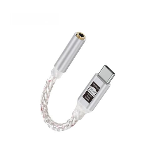 JCALLY JM20MAX USB-C to 3.5mm Audio Adapter Upgraded 195mW Dongle DAC for Headphone Dual Chips with CS43131 + SGM8262, DSD256, 32bit/384kHz, Type C Cable Wire Amplifier for iPhone, Android & More in Kuwait