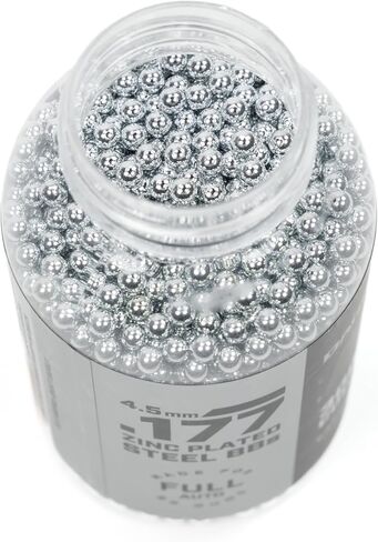 Barra Air Guns 4.5mm Zinc Coated BBS in EZ-Pour Bottle for Quick Load BB Air Pistols and BB Air Guns in Kuwait