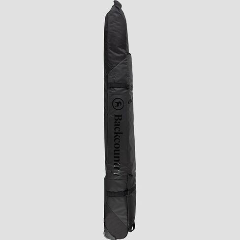 Backcountry, Cottonwoods Double Ski & Snowboard Rolling Bag G2, Black, One Size in Saudi Arabia