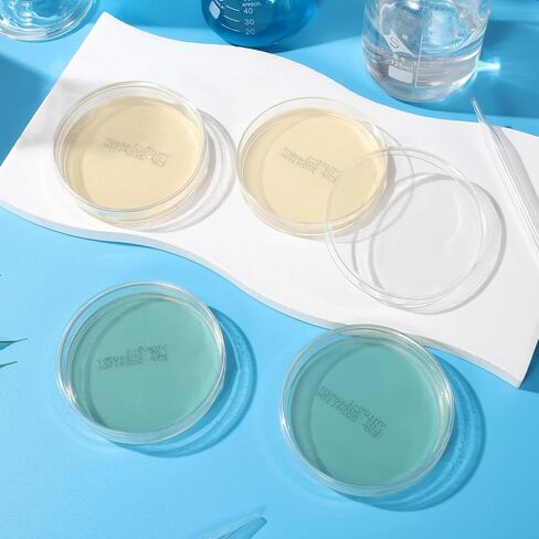 iplusmile 20pcs Pre-Poured Nutrient Agar Plates Laboratory Science Experiment Supplies for School Projects Microbiology Analysis Safe and Strong Material for Engaging Learning in Saudi Arabia
