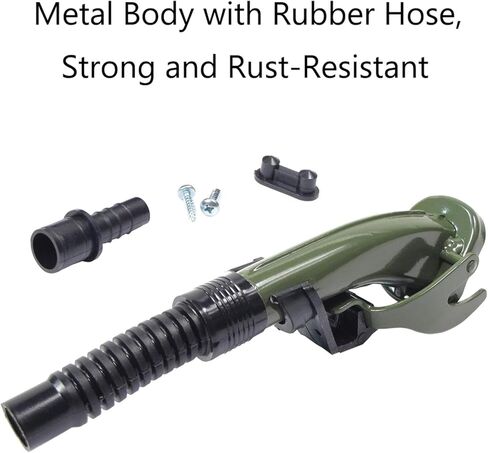 Flexible Jerry Can Spout Nozzle with Rubber Ring Design for Spout Petrol Canister, Fuel Canister Outlet Pipe in Kuwait