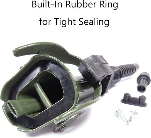 Flexible Jerry Can Spout Nozzle with Rubber Ring Design for Spout Petrol Canister, Fuel Canister Outlet Pipe in Kuwait