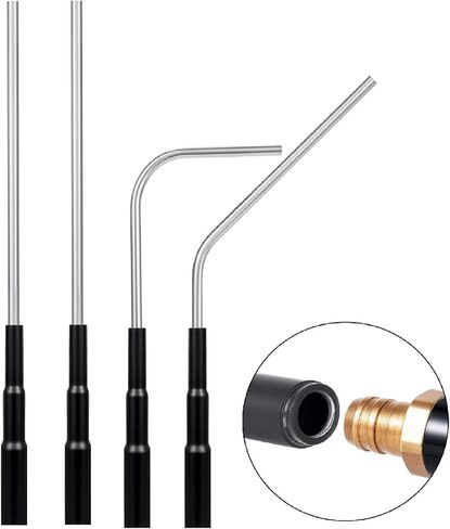 Professional Spray Foam Gun Extension Kit, 6.8 inch Stainless Steel Nozzles with 360-degree rotation, which is used for filling and sealing, sound insulation and noise elimination, etc(Plug in type) in Kuwait