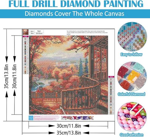 فال Fall Farm Pumpkin Baskting مجموعات اللوحات الماس للبالغين ، وأطقم فنون الماس 5D للمبتدئين البالغين ، و DIY كامل الحفر الماس DIAMOND DOT الطلاء الأحجار الكريمة للبالغين ، وديكور الجدار المنزلي 13.8x13.8 بوصة in Kuwait