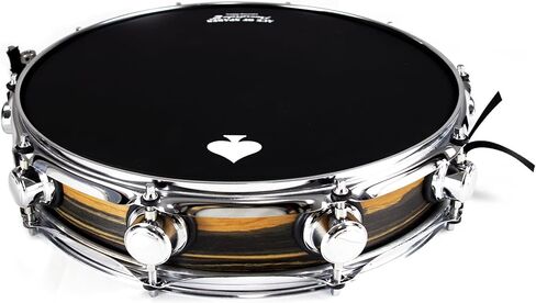 طبلة كمين خشبية مقاس 14 بوصة، كمين احترافي ذو 10 عروات مع أسلاك كمين من السبائك، هجوم فائق السطوع، يتضمن مفتاح تحرير سريع عزم الدوران بدون خطوات، طبلة مقاس 14 بوصة × 4 بوصة للمبتدئين والمحترفين in Kuwait