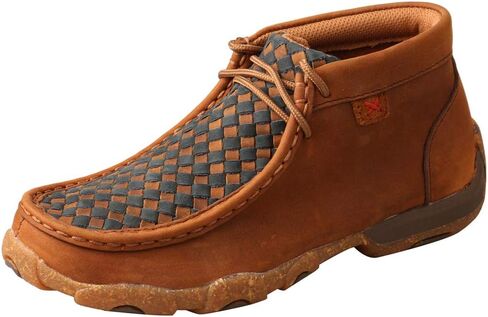 Twisted X Kids Chukka Driving Moc, Oiled Saddle & Midnight, 13.5 M in Kuwait