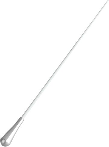SUNGOOYUE Conductor Baton Music Baton, Professional Orchestra Baton with Balanced Weight Distribution for Conductors Teachers Music Directors (Silver) in Kuwait