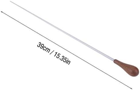 15inch Wood Handle Music Conductor Baton with Wood Handle - FRP Orchestra Stick for Symphony & Choral Directors in Kuwait