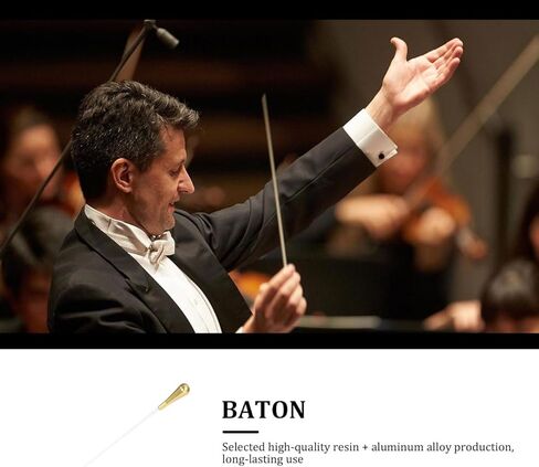 Professional Music Conductor 15.15 Inch Lightweight Stage Orchestra for Concerts Parades and Performances in Kuwait