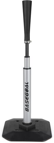 Baseball & Softball Batting Tee,Portable Hitting Tee,with Heavy Duty Base,Rolled Flexible Rubber Top,Adjustable Height for Kids or Adults in Kuwait