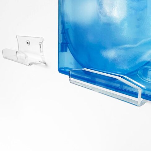 Clear Acrylic Wall Mount for DVD & Blu-ray – Floating Disc & Game Display Holder, Minimalist Design hanger for Movies, 4K UHD & Video Games Organizer in Kuwait