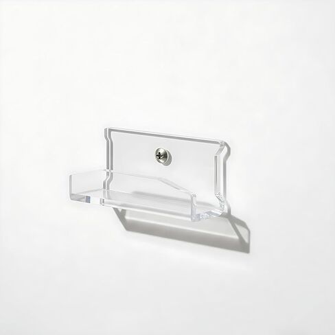 Clear Acrylic Wall Mount for DVD & Blu-ray – Floating Disc & Game Display Holder, Minimalist Design hanger for Movies, 4K UHD & Video Games Organizer in Kuwait